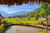 Day 1: Hanoi - Thung Khe Pass - Mai Chau Flag Tower - Mai Chau With Love Homestay - Cycling (L/D)